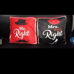 Couple pillows